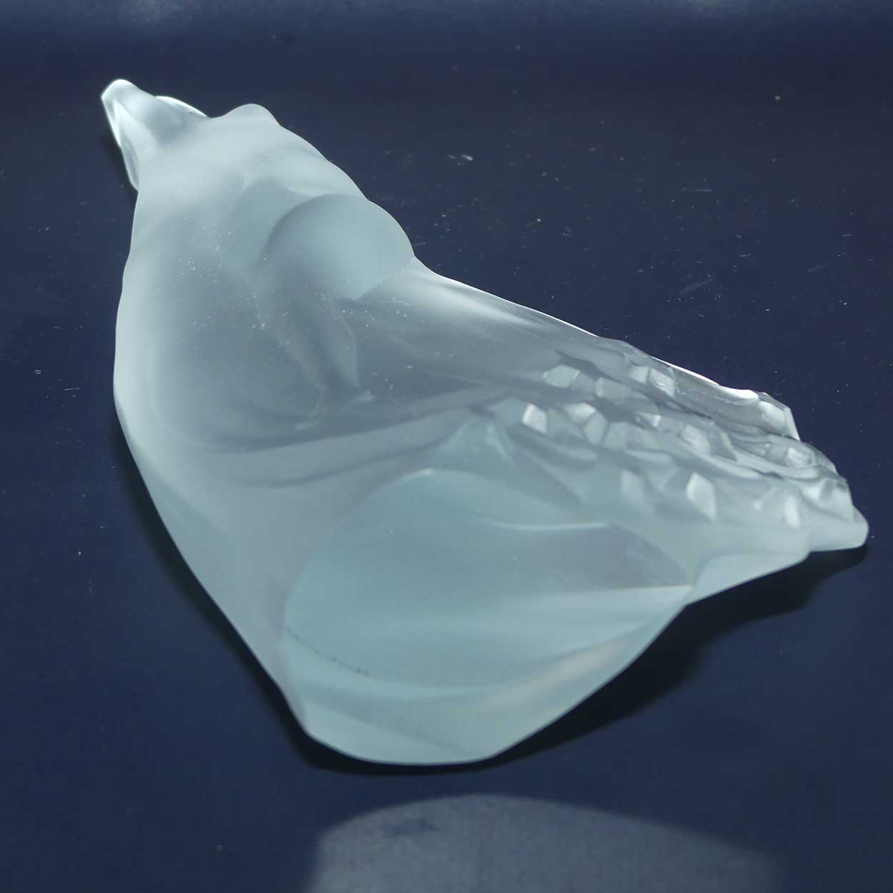 Vintage Desna Crystal Art Deco style figure with Stars in Dress