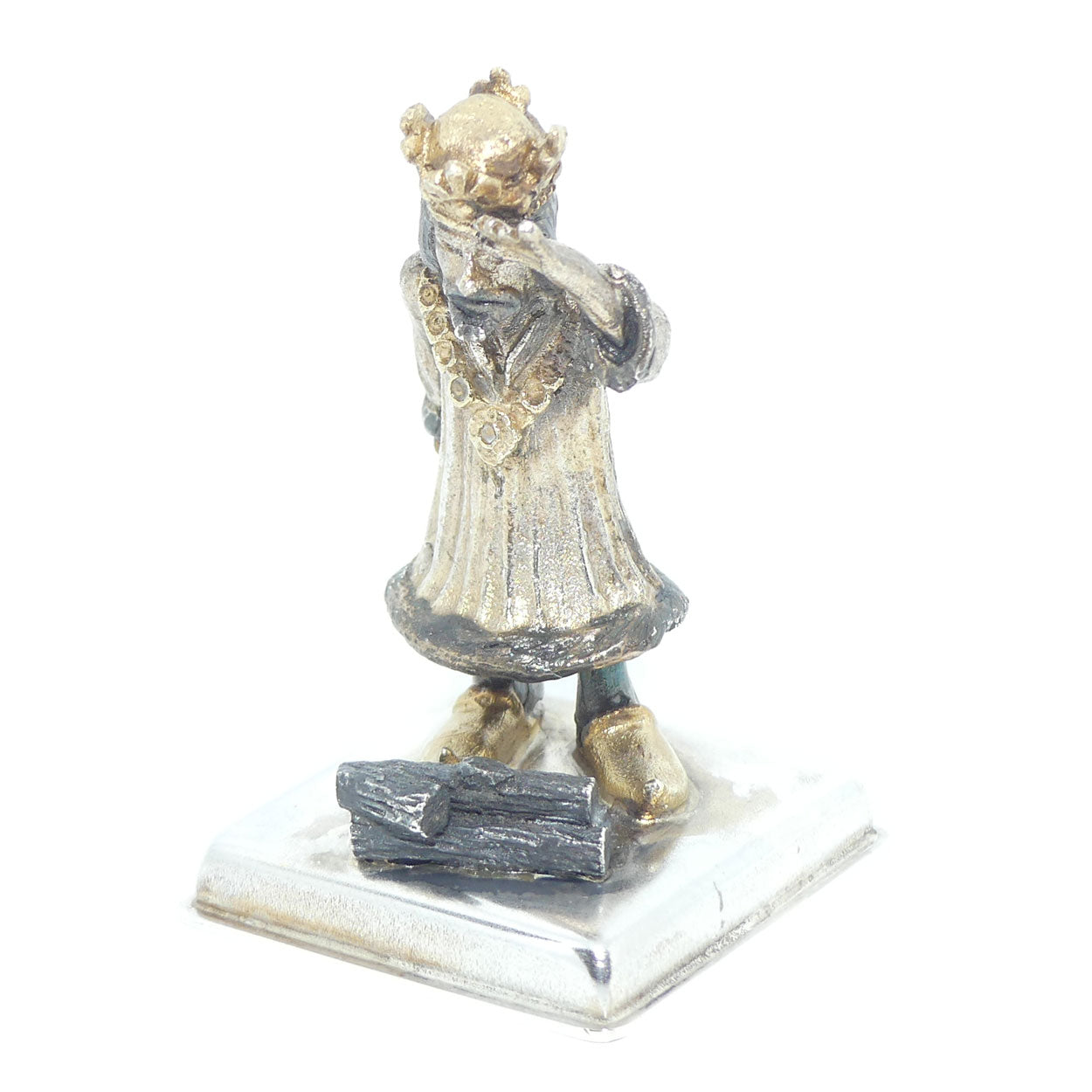 Sterling Silver Good King Wenceslas Christmas Carol Box | Stuart Devlin for Cartier | LE 75/500