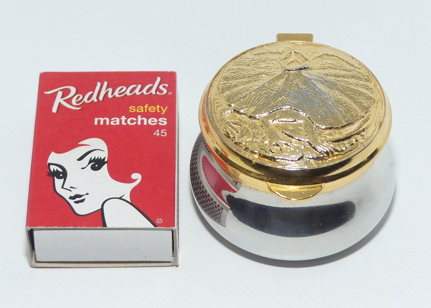 Strachan Australia | Australian Native Wildlife trinket box | Frilled Lizard by Stuart Devlin