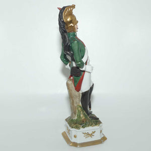 Capo DiMonte Napoleonic era Soldier | Brass Helmet and Sword at Side | 55/1260