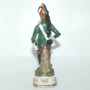 Capo DiMonte Napoleonic era Soldier | Brass Helmet and Sword at Side | 55/1260