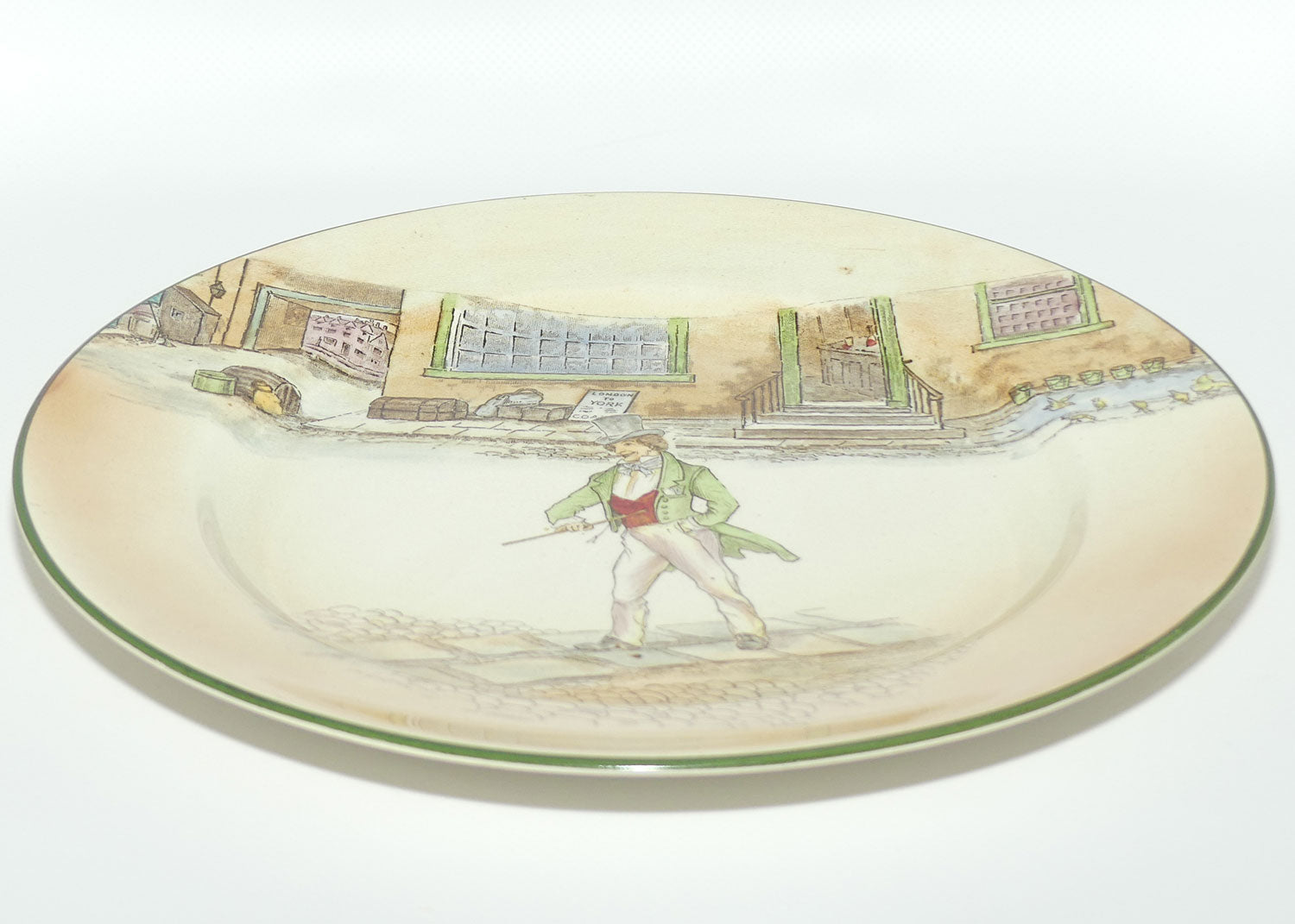 Royal Doulton Dickens Dick Swiveller rack plate D2973 | 26cm