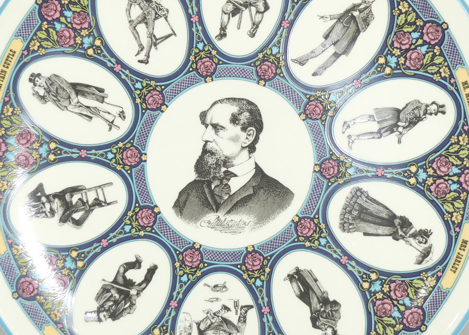 Wedgwood Etruria Charles Dickens | Dickens Characters plate