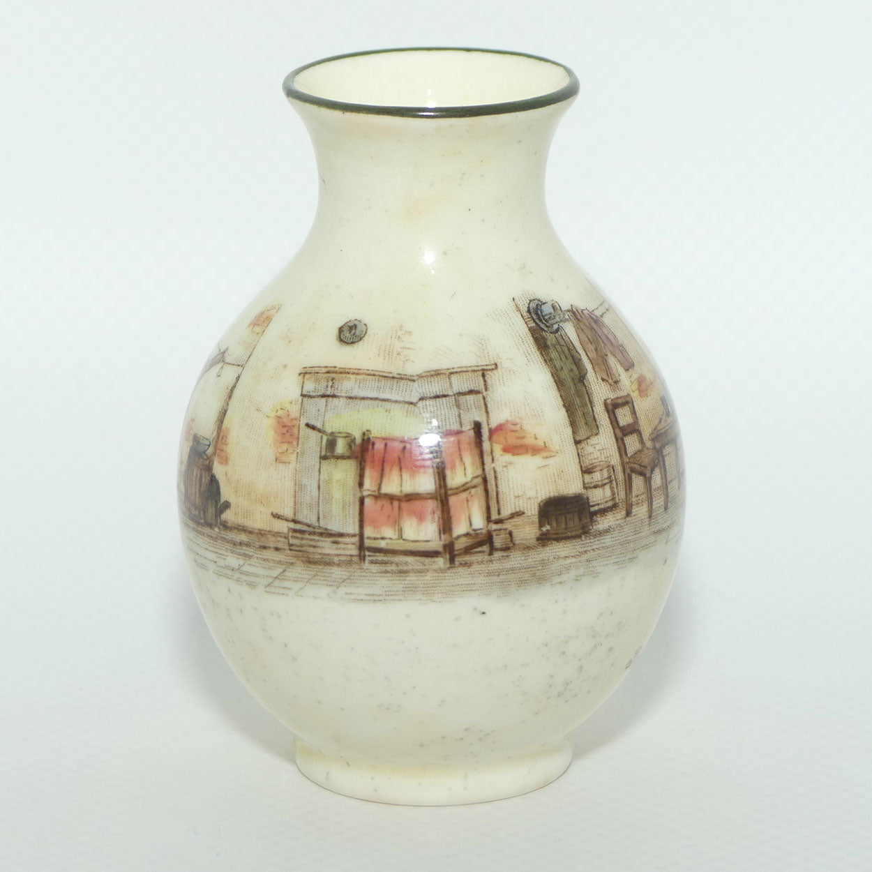Royal Doulton Dickens miniature vase | Ovoid Shape | The Artful Dodger