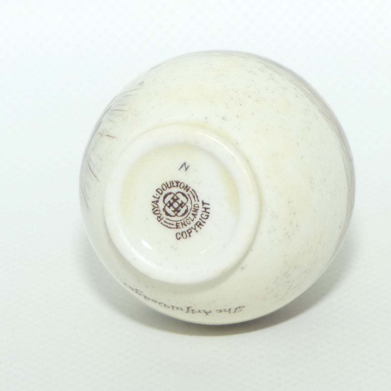 Royal Doulton Dickens miniature vase | Ovoid Shape | The Artful Dodger