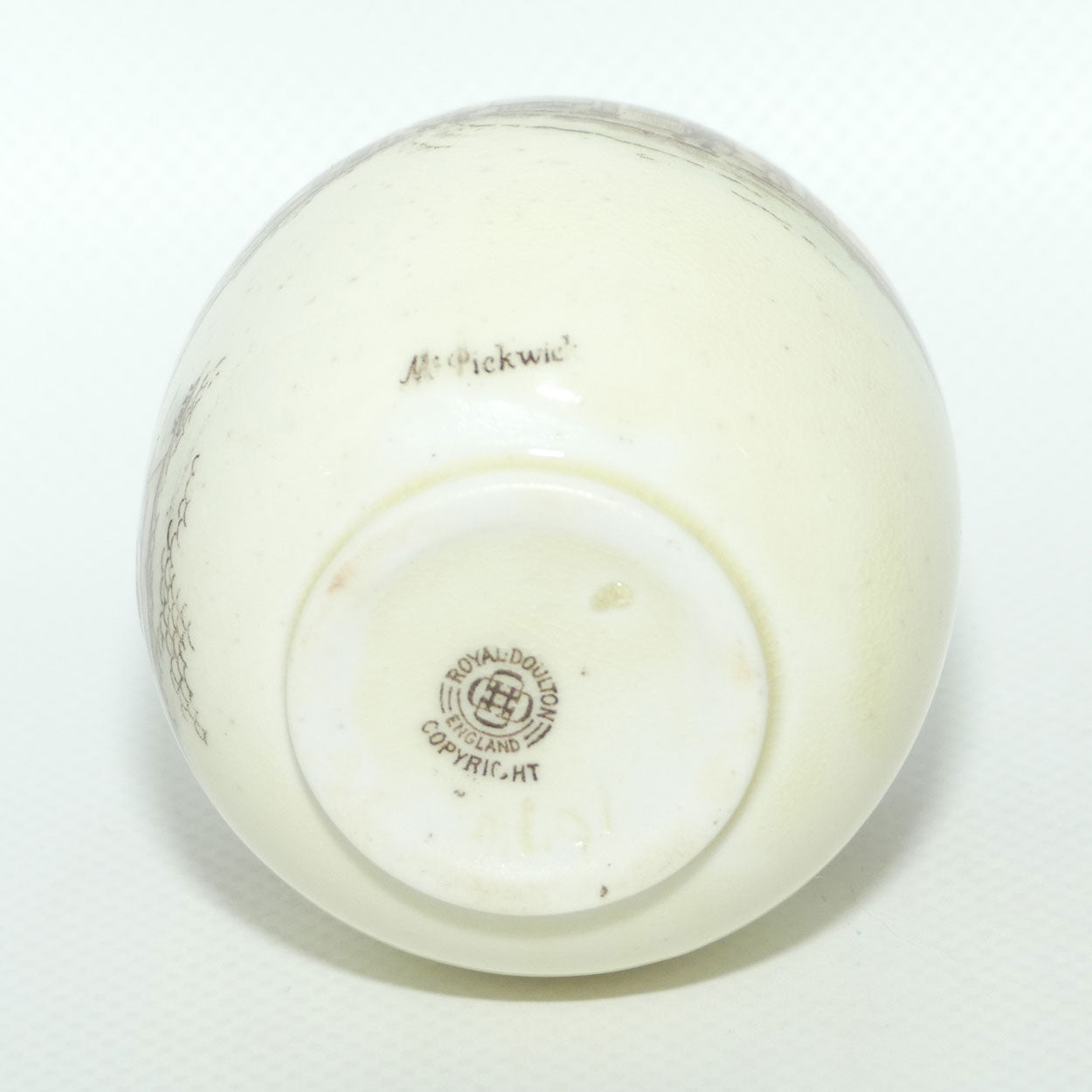 Royal Doulton Dickens miniature ball vase | Mr Pickwick
