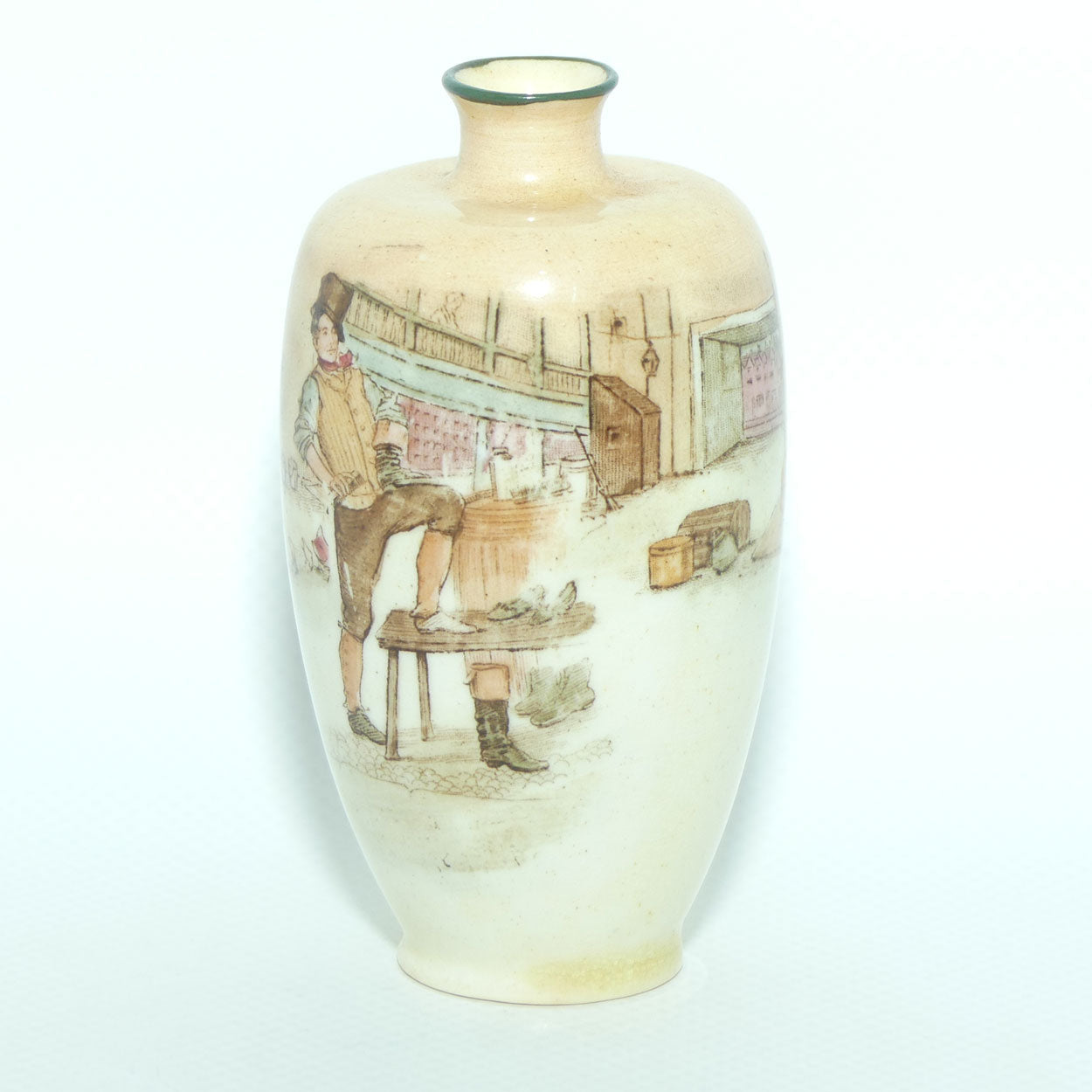 Royal Doulton Dickens miniature vase | Narrow Neck | Sam Weller