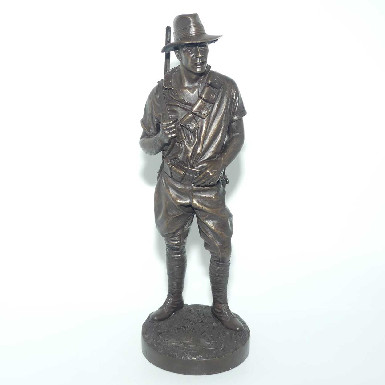 Naked Army | Decorator Cold Cast Bronze ANZAC | Andy 1:6 scale 1st AIF Lighthorse Trooper Gallipoli 1915
