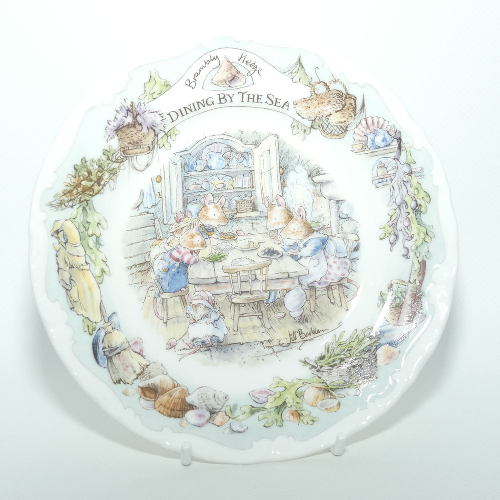 Royal Doulton Brambly Hedge Giftware | Sea Story | Dining by the Sea tea plate | 16cm