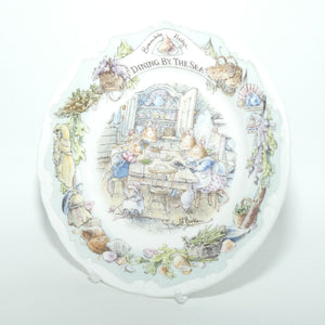 Royal Doulton Brambly Hedge Giftware | Sea Story | Dining by the Sea tea plate | 16cm