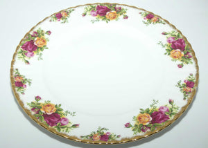 Royal Albert Bone China England Old Country Roses dinner plates | set of 6 | 26.5cm diam | © 1962 Royal Albert Ltd backstamp