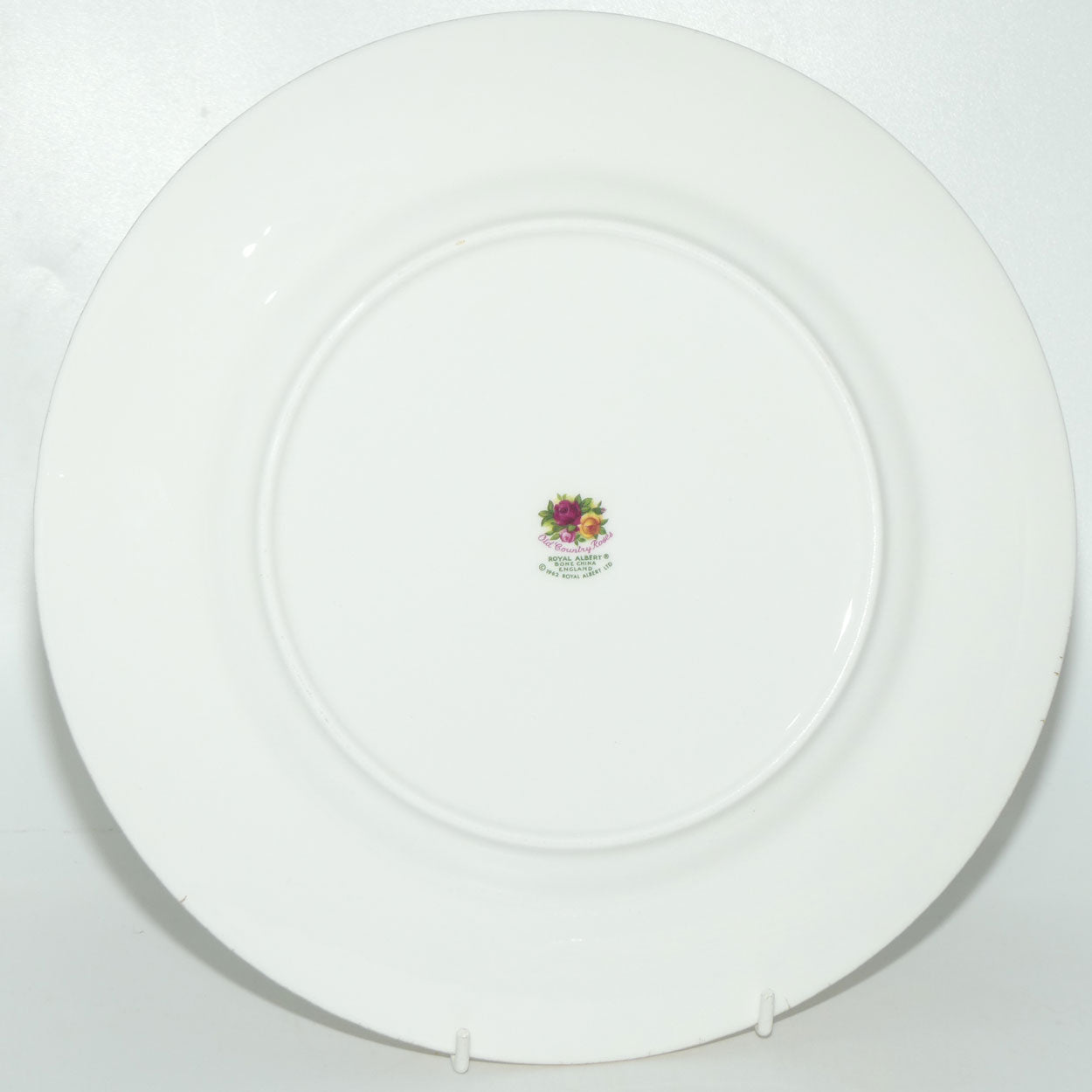 Royal Albert Bone China England Old Country Roses dinner plates | set of 6 | 26.5cm diam | © 1962 Royal Albert Ltd backstamp | #2