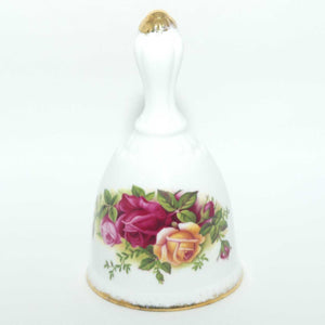 Royal Albert Bone China England Old Country Roses dinner bell | © 1962 Royal Albert Ltd backstamp