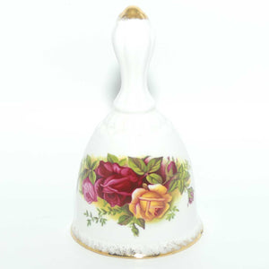 Royal Albert Bone China England Old Country Roses dinner bell | early backstamp