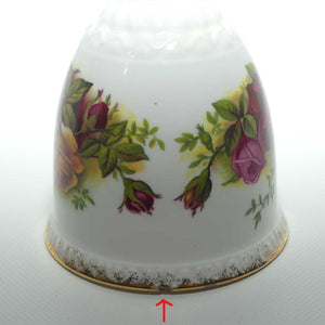 Royal Albert Bone China England Old Country Roses dinner bell | early backstamp