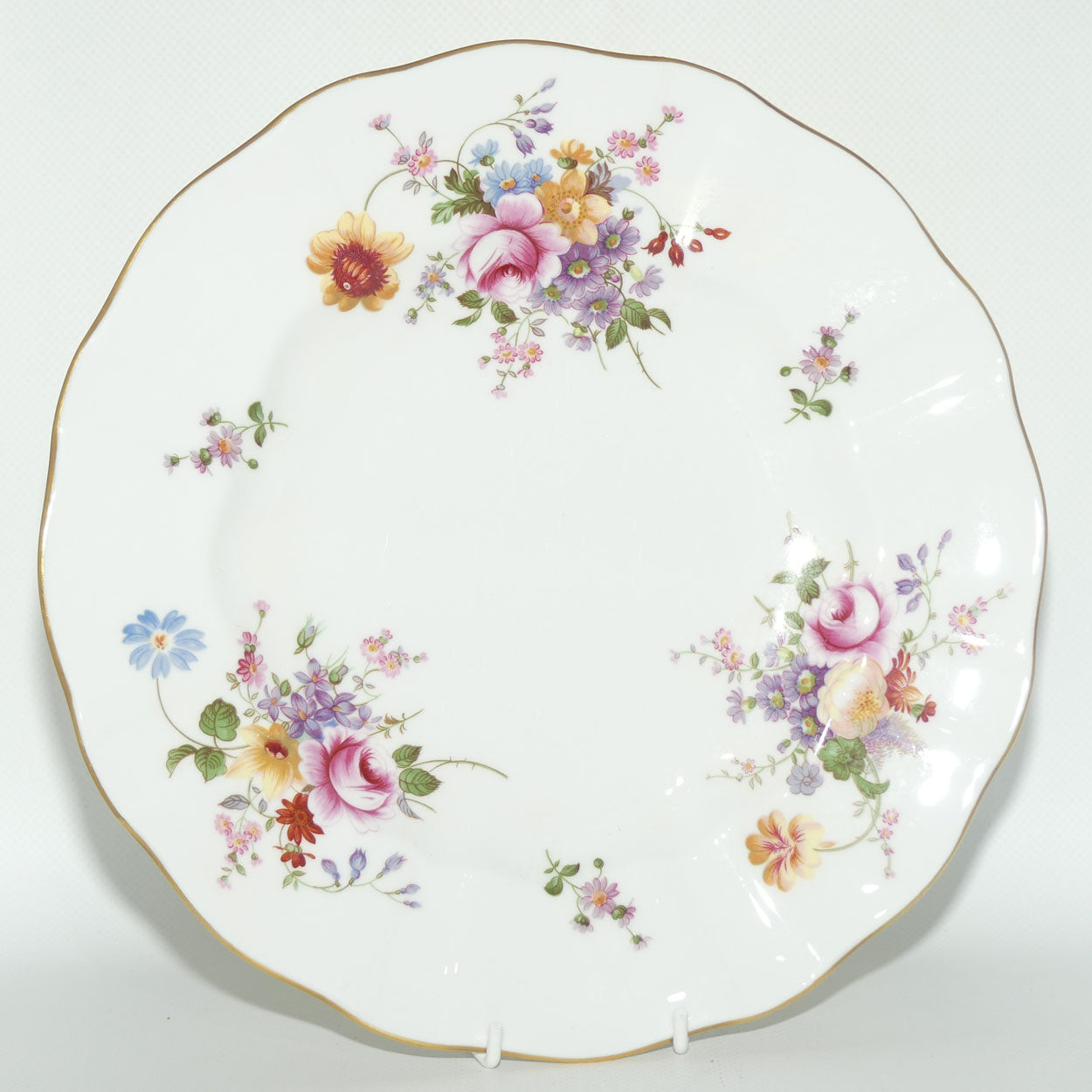 Royal Crown Derby Derby Posies dinner plate | c.1972 | 26.5cms diam