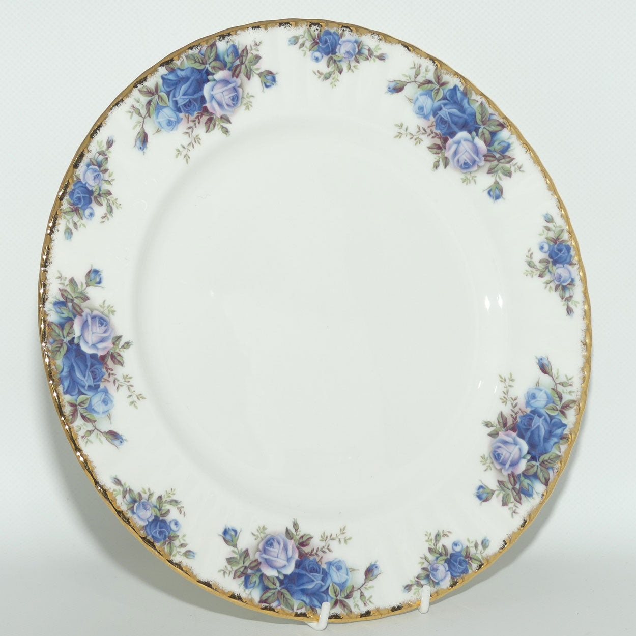Royal Albert Bone China England Moonlight Rose Dinner Plates 26cm | Set of 4 | UK made