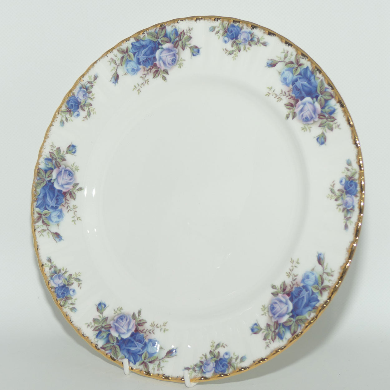 Royal Albert Bone China England Moonlight Rose Dinner Plates 26cm | Set of 4 | UK made