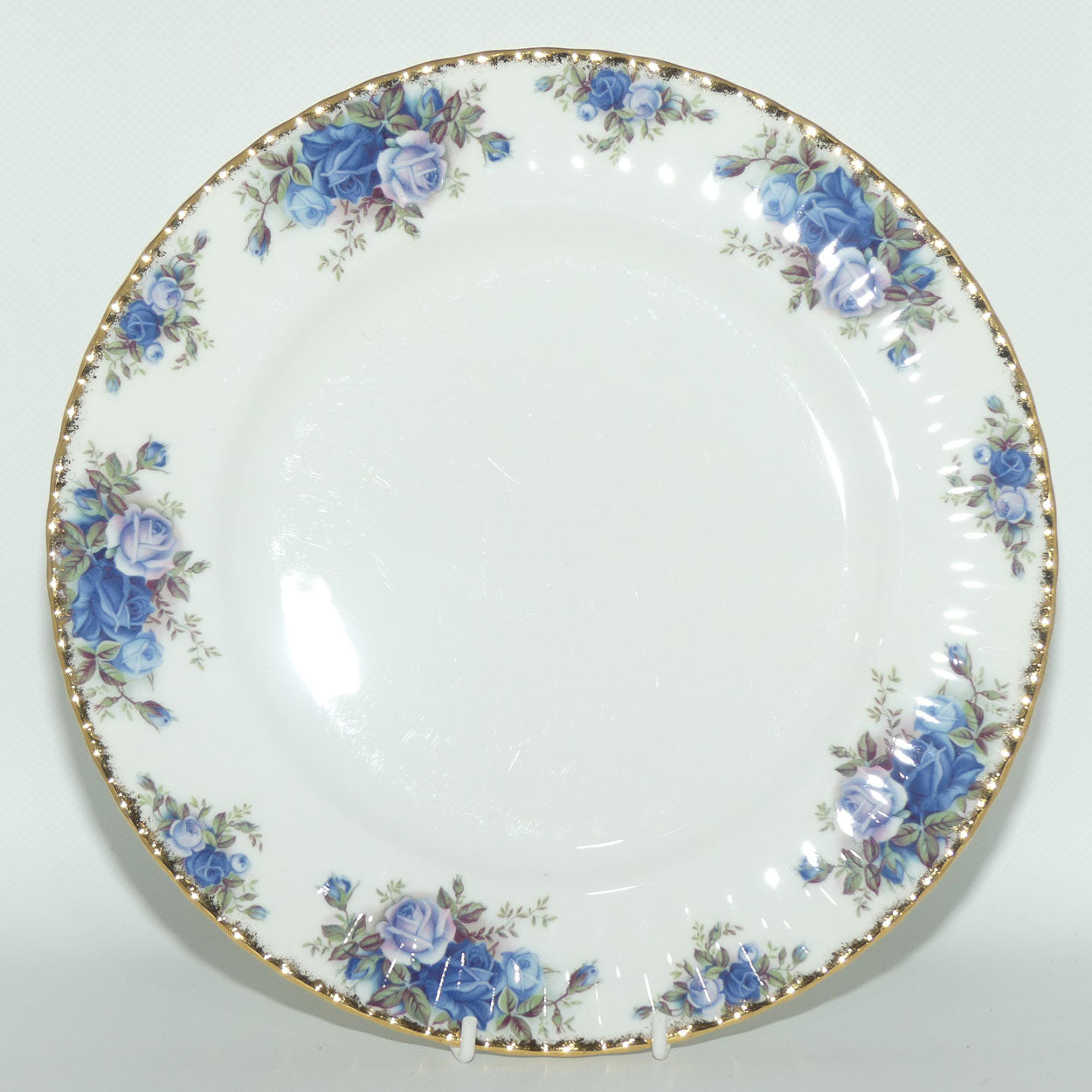 Royal Albert Bone China England Moonlight Rose Dinner Plates 26cm | Set of 4 | UK made