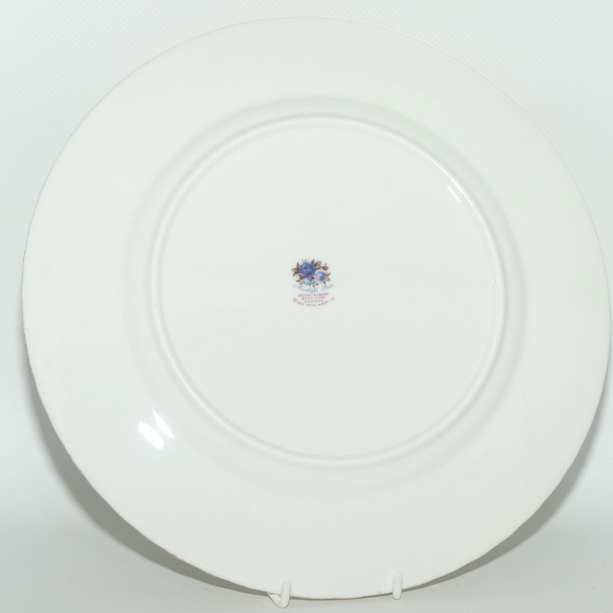 Royal Albert Bone China England Moonlight Rose Dinner Plates 26cm | Set of 4 | UK made