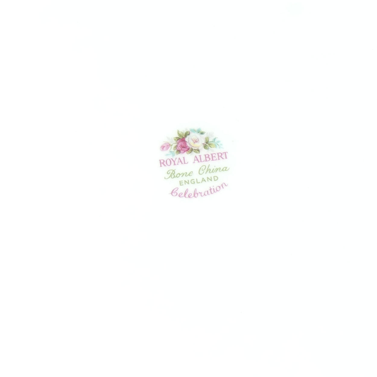 Royal Albert Bone China England Celebration set of 4 dinner plates | 26.5cm diam | UK Made