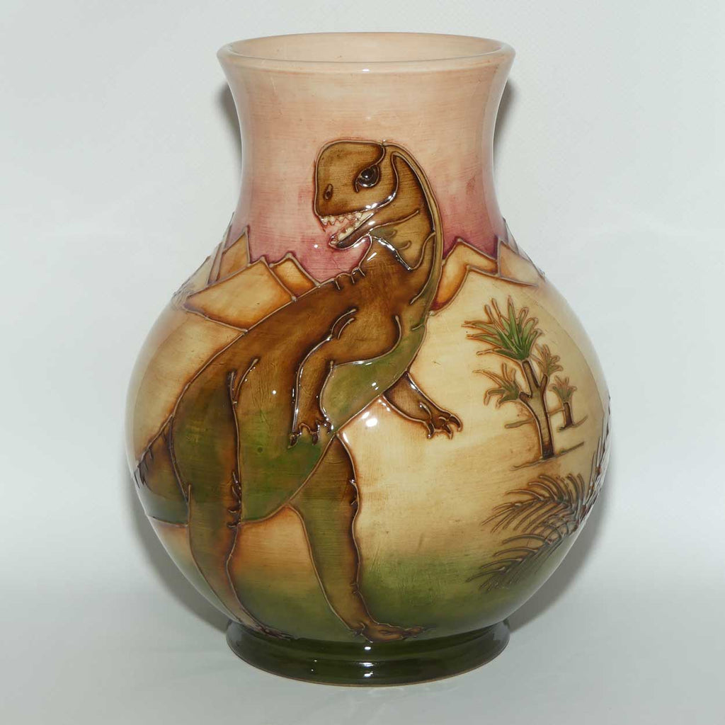 Moorcroft Dinosaur vase | Shape 869/9 | boxed