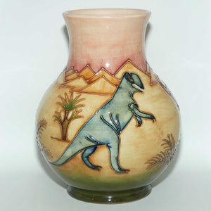 Moorcroft Dinosaur vase | Shape 869/9 | boxed