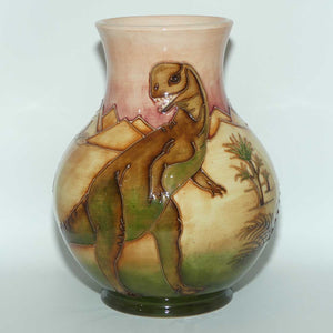 Moorcroft Dinosaur vase | Shape 869/9 | boxed