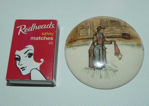 Royal Doulton Dickensware Artful Dodger miniature convex roundel disc