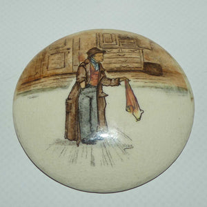 Royal Doulton Dickensware Artful Dodger miniature convex roundel disc