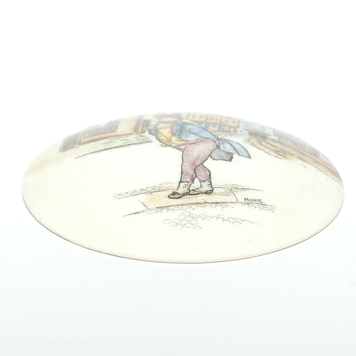 Royal Doulton Dickensware Mr Pickwick miniature convex roundel disc