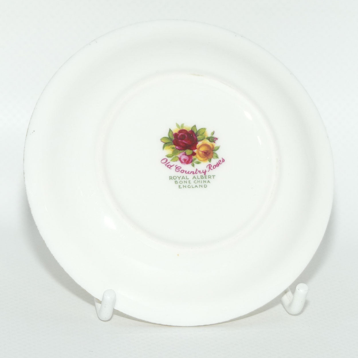 Royal Albert Bone China England Old Country Roses Pin or Jam dish | 9cm |Early backstamp
