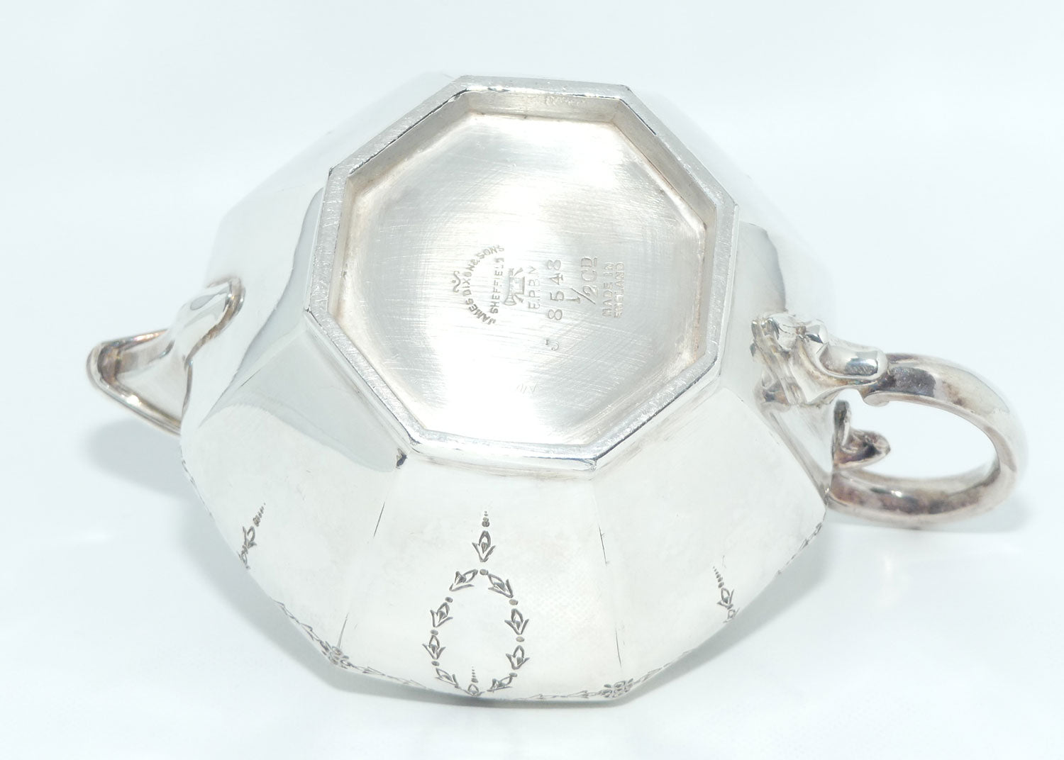 James Dixon and Son Sheffield | EPBM Bridal Bows milk and sugar