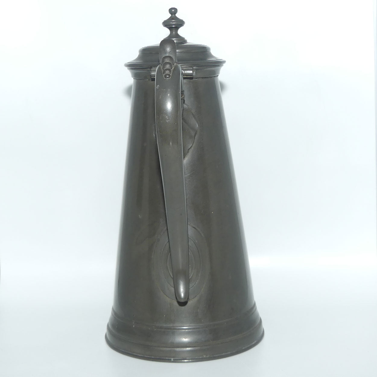 Antique Pewter coffee pot | James Dixon and Sons Sheffield c.1870