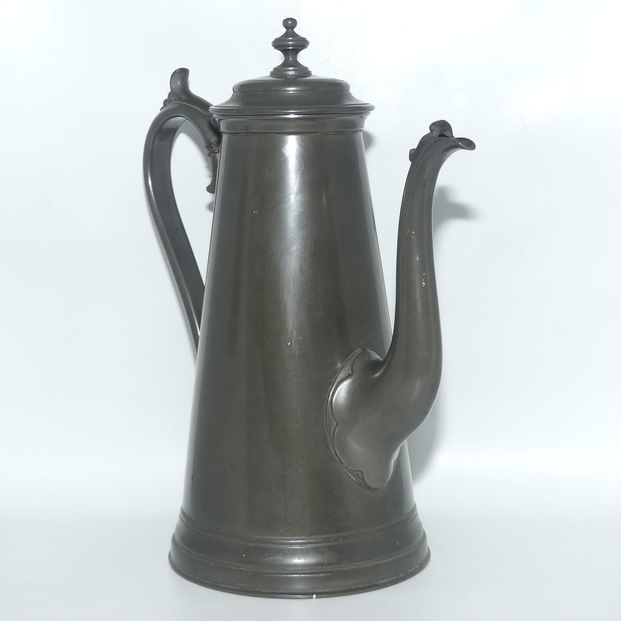 Antique Pewter coffee pot | James Dixon and Sons Sheffield c.1870