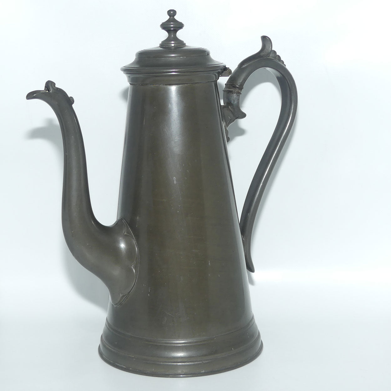 Antique Pewter coffee pot | James Dixon and Sons Sheffield c.1870