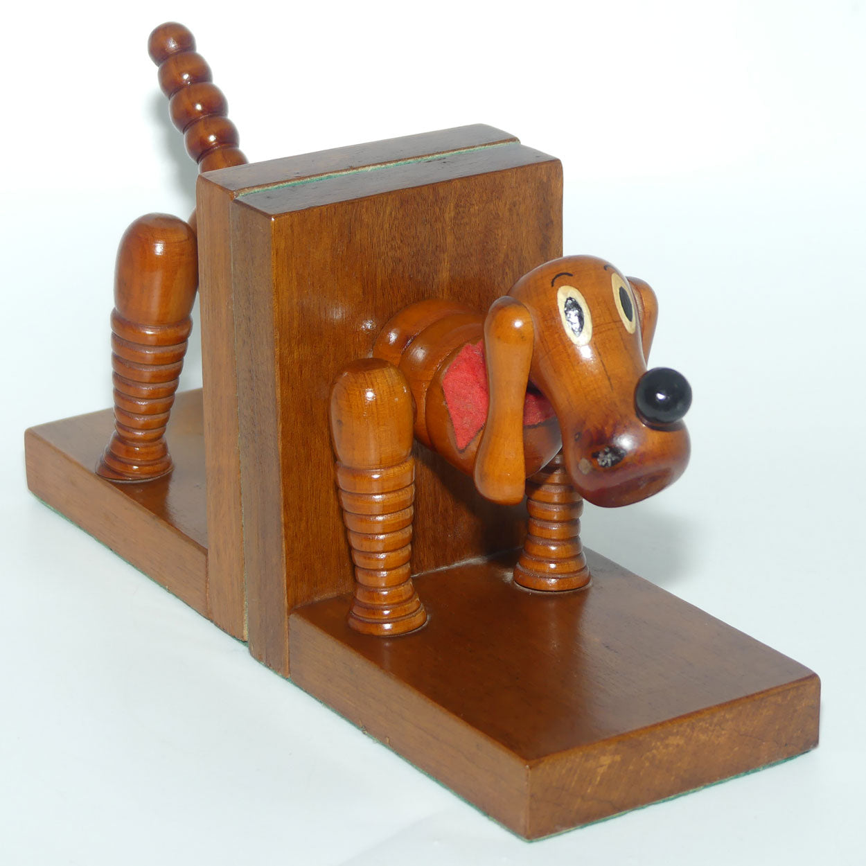 Vintage Dachshund pair of bookends 
