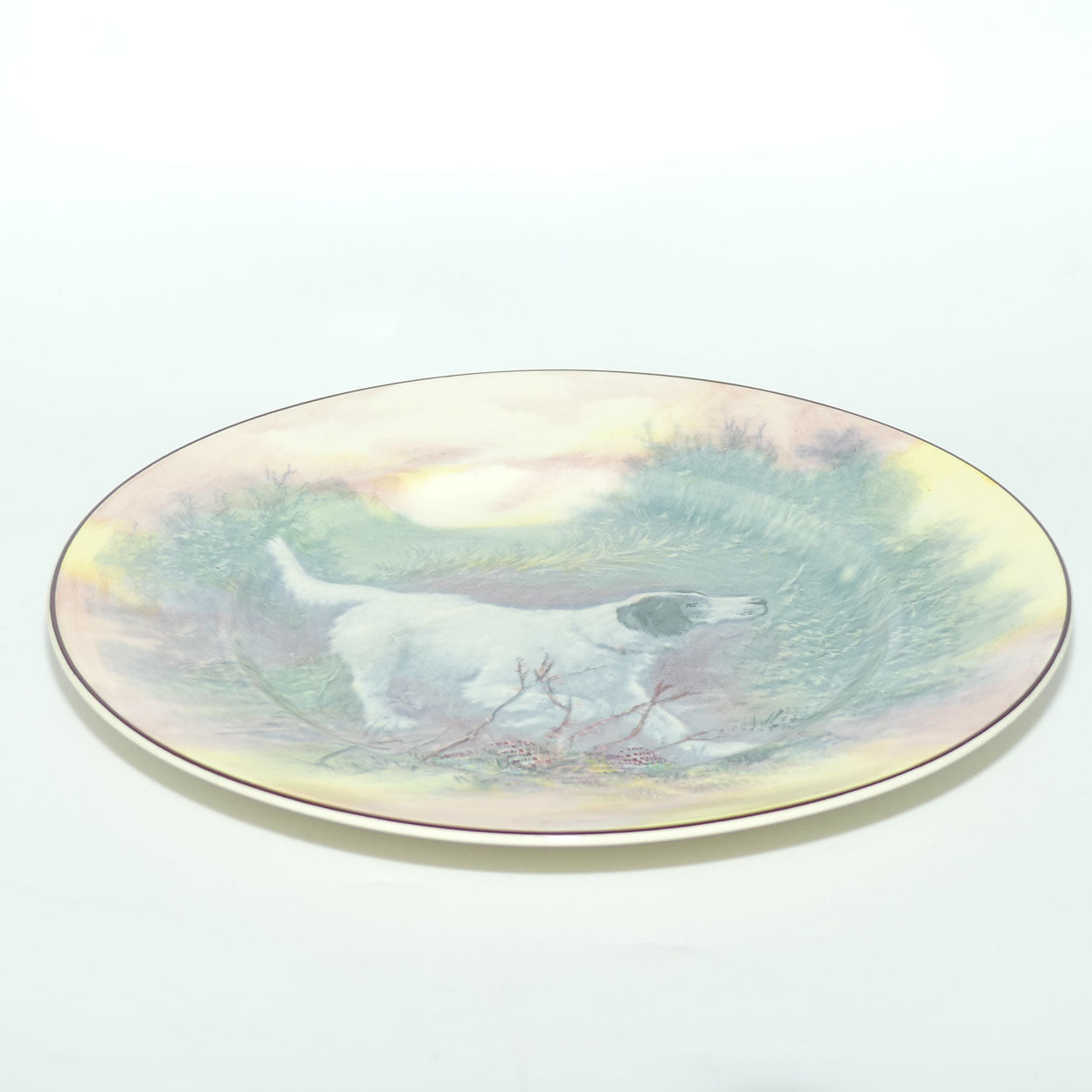 Royal Doulton Dogs plate | #5 English Setter D6313 | #2