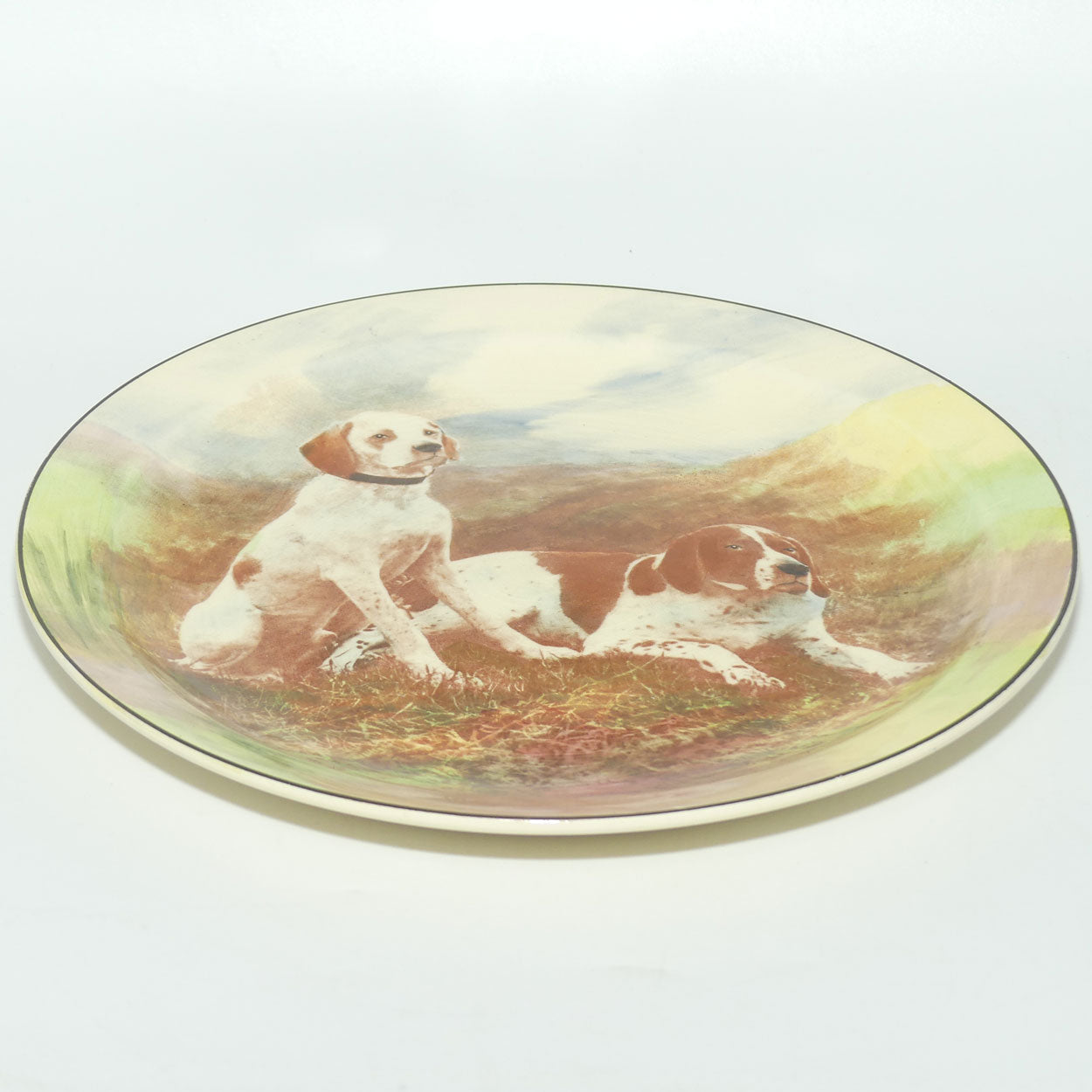 Royal Doulton Dogs plate | #6 Two Pointers D5781 #1