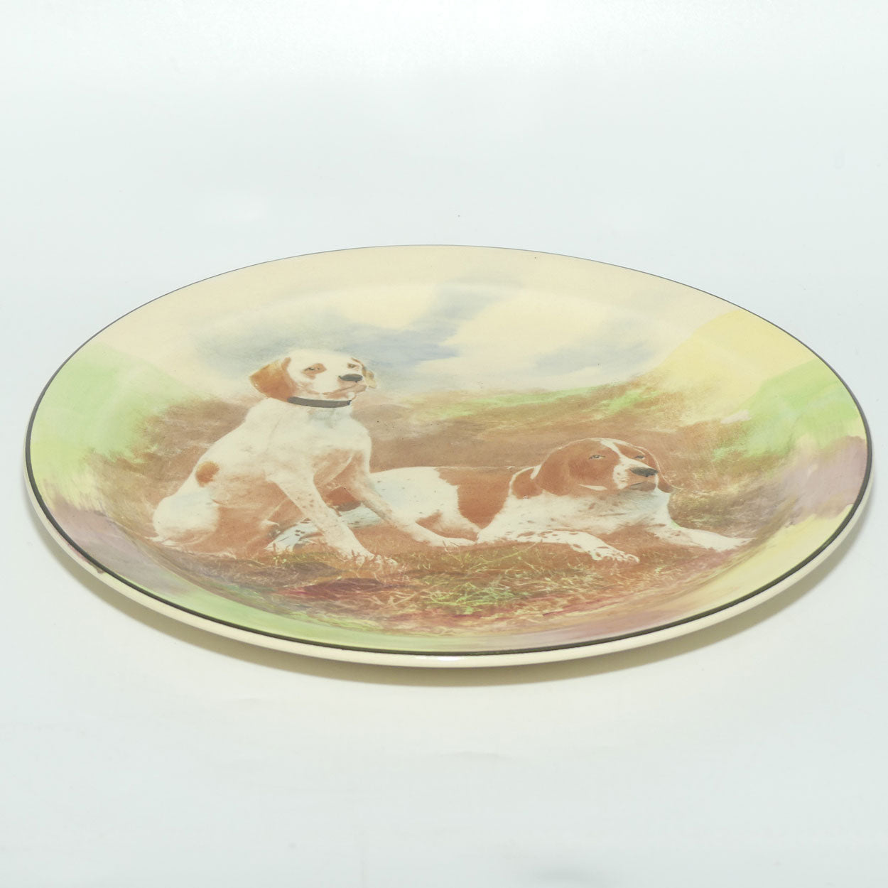 Royal Doulton Dogs plate | #6 Two Pointers D5781 #2