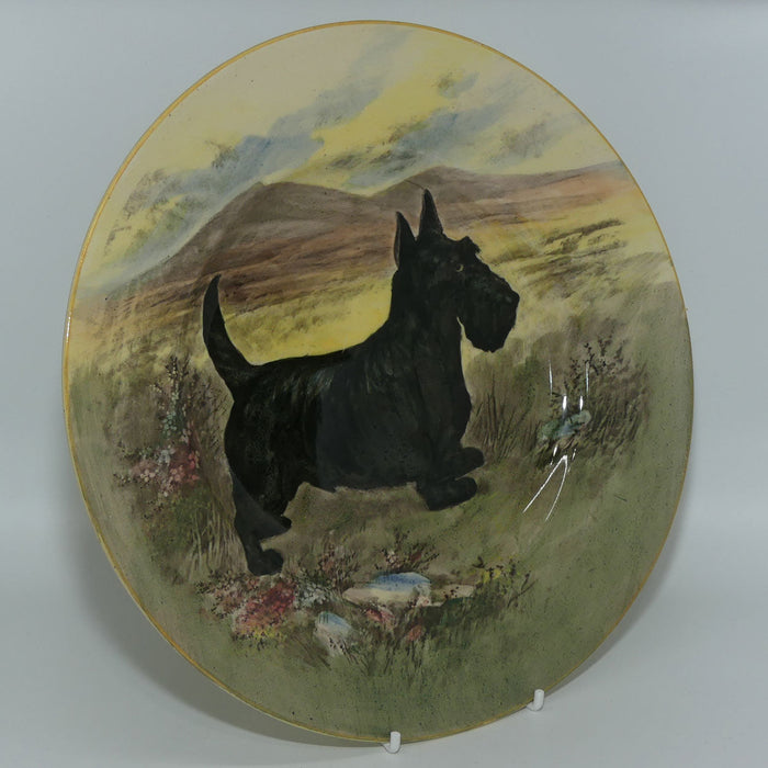 Royal Doulton Dogs plate | #2 Scottish Terrier D5386