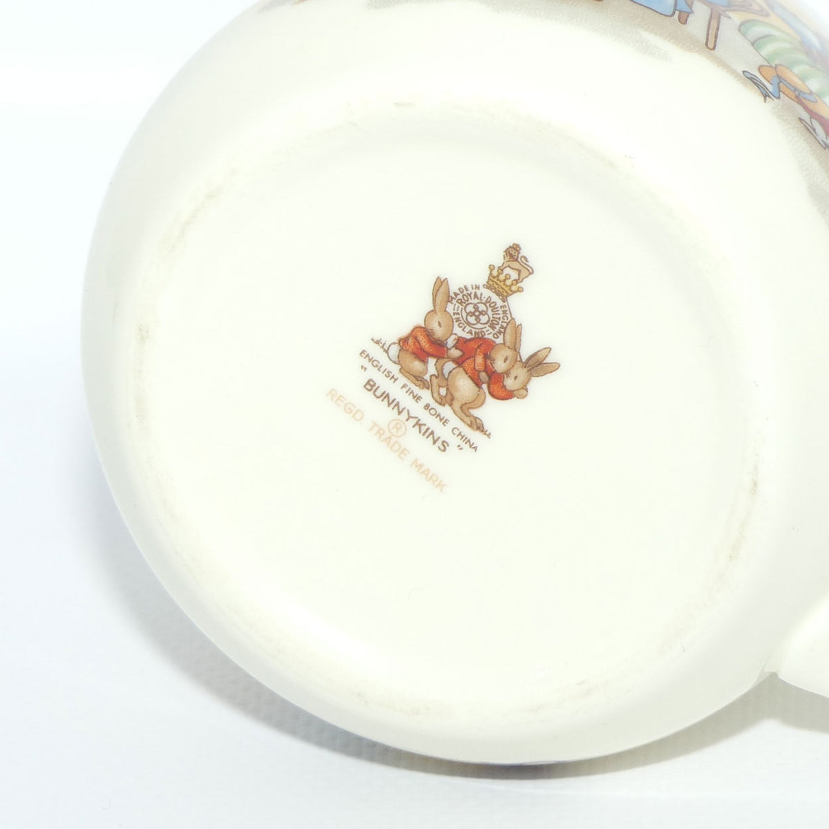 Royal Doulton Bunnykins Hat Shop | Trying on Hats single handle Don mug