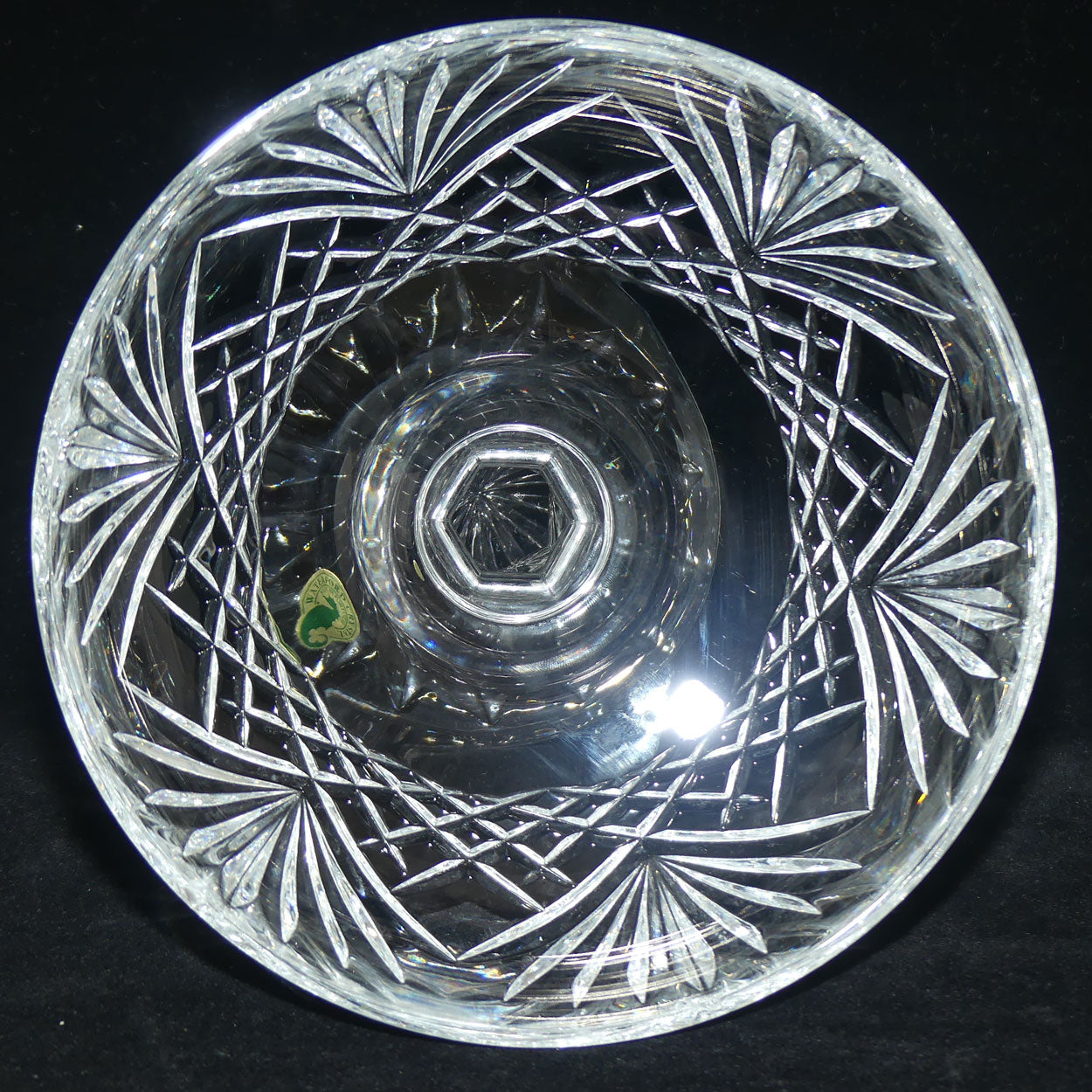 Waterford Crystal Dorset pattern footed comport | boxed