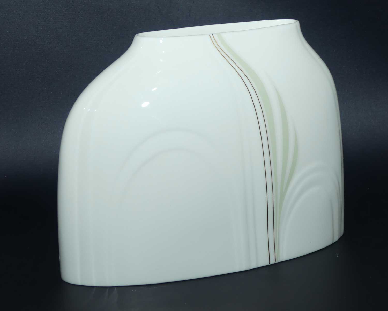 Royal Doulton Impressions series Cypress Vase Low by Gerald Gulotta