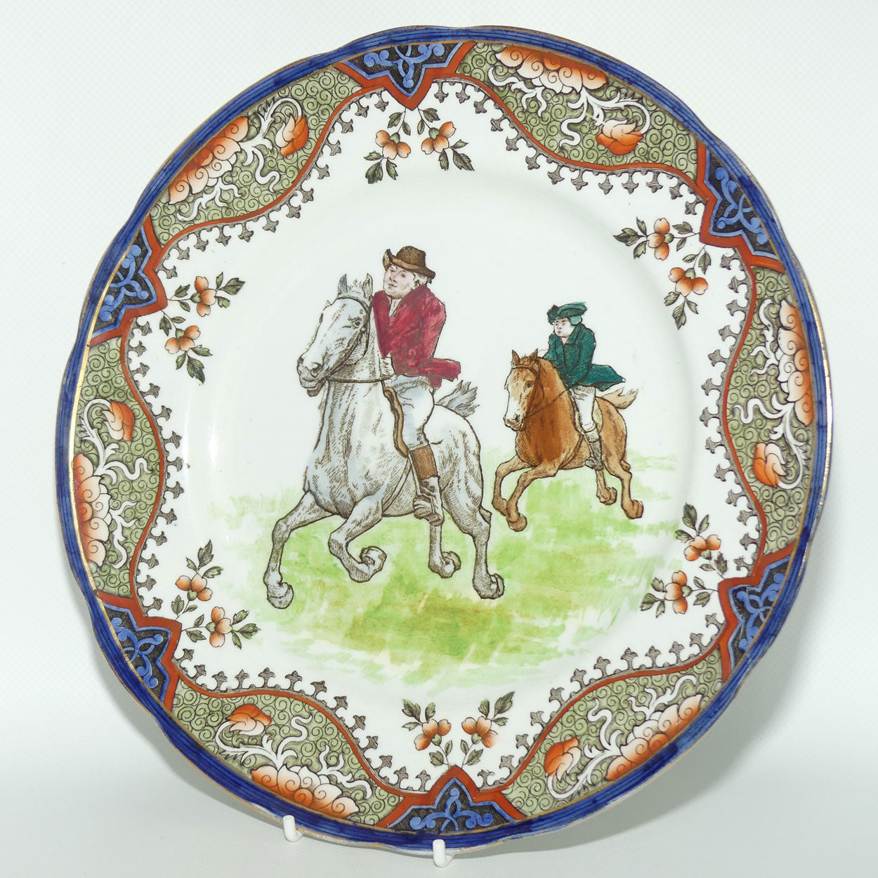 Royal Doulton Hunting Thomson A plate D2399: Men galloping