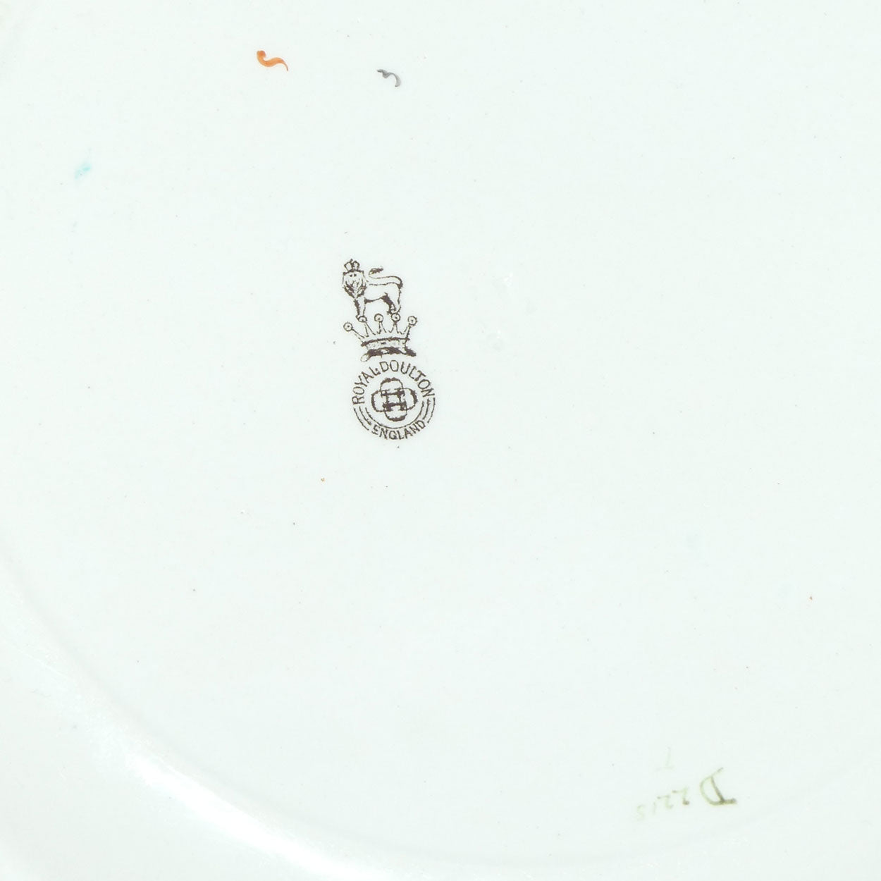 Royal Doulton Hunting Thomson A plate D2215: The Meet Riders Mounting