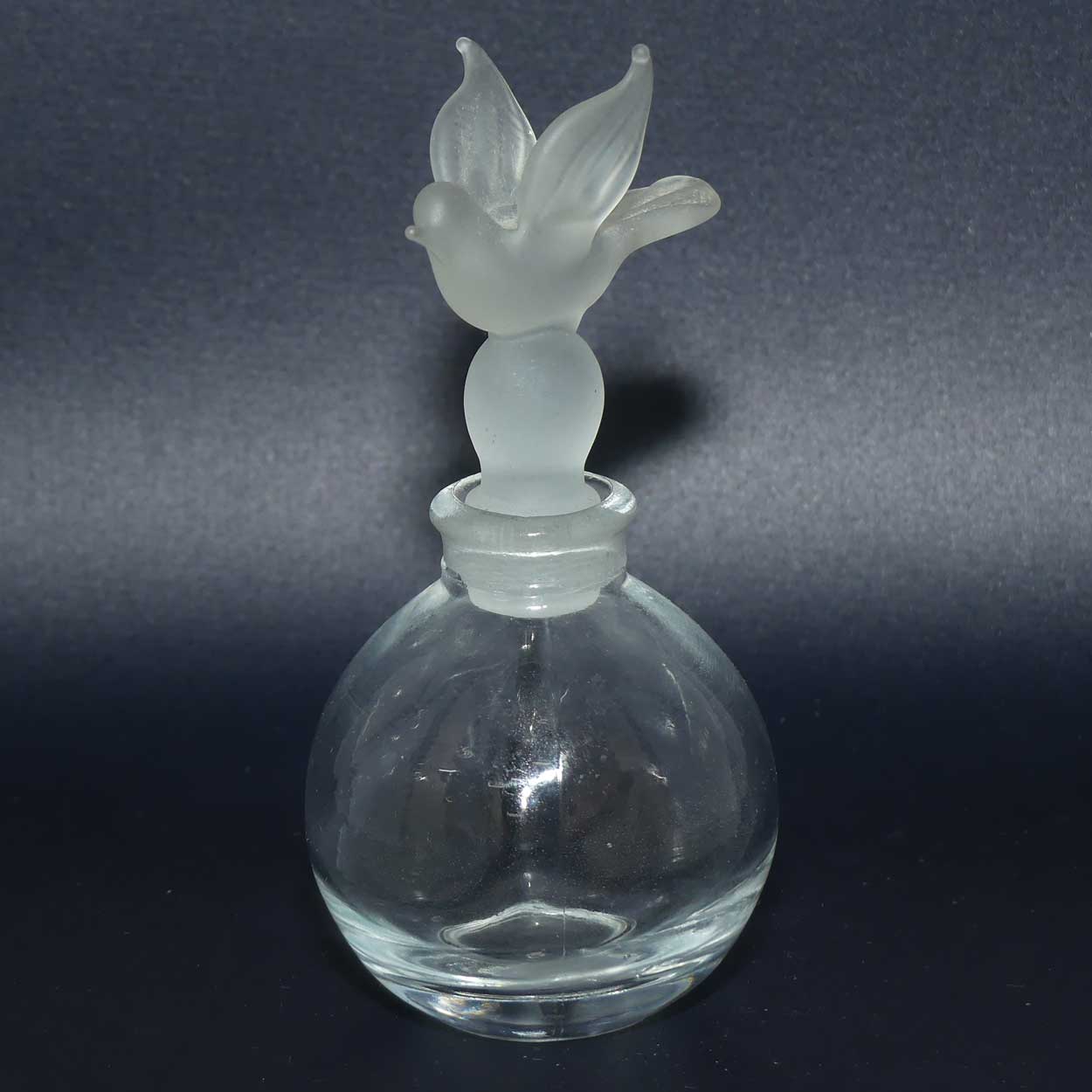 Vintage Peace Dove stopper perfume bottle
