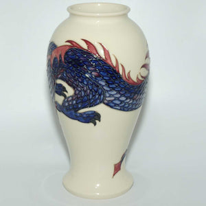 Moorcroft Dragon 46/10 vase (White)