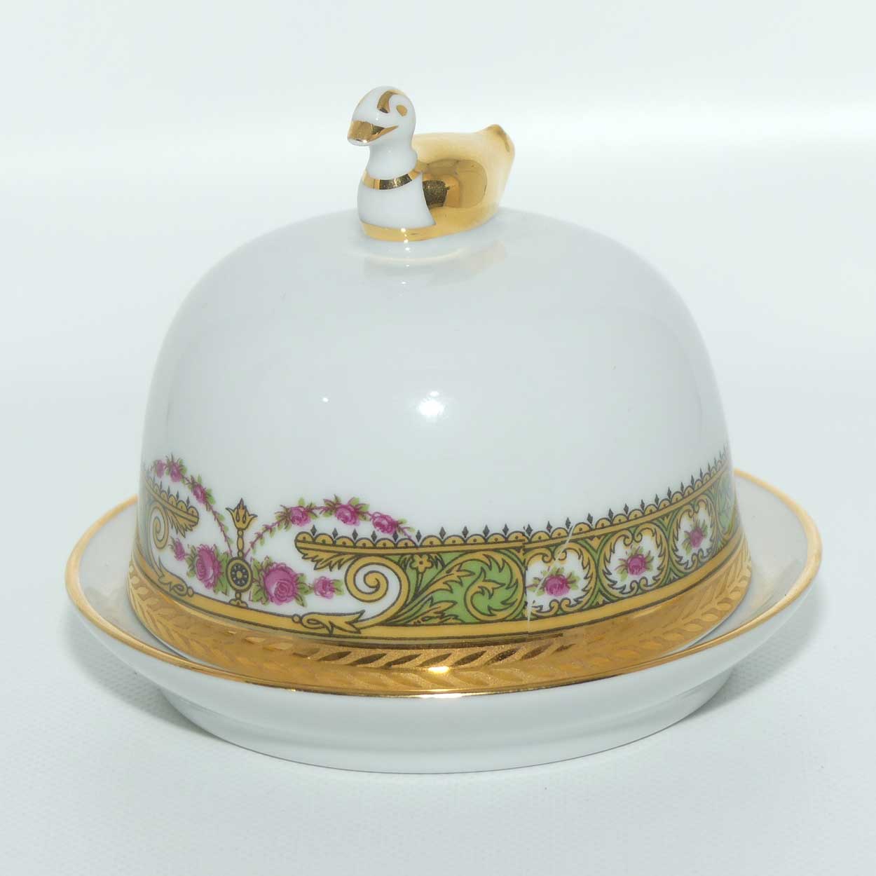 Limoges France Foie Gras lidded pot | #1