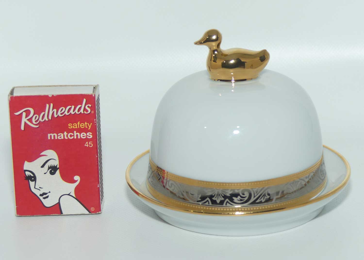 Limoges France Foie Gras lidded pot | #2